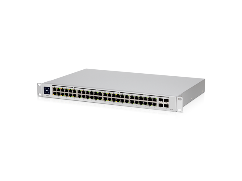 Ubiquiti Ubiquiti UniFi UBN-USW-48-POE - Switch Gigabit L2 de 48 puertos (32 RJ45 PoE+ 195w) y 4 SFP — Switches