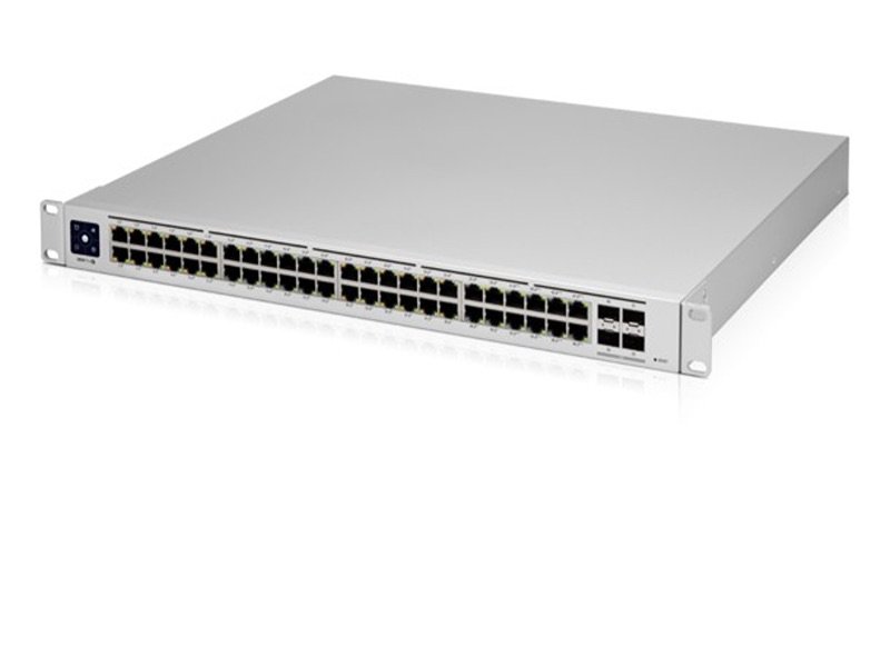 Ubiquiti Ubiquiti UniFi USW-PRO-48-PoE - Switch 10 GB L3 con 40 RJ45 gigabit PoE+, 8 RJ45 gigabit PoE++ 600w y 4 SFP+ 10 GB — Switches